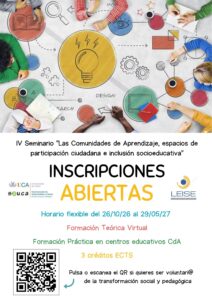 Nueva edición IV Seminario sobre CdA curso 26-27