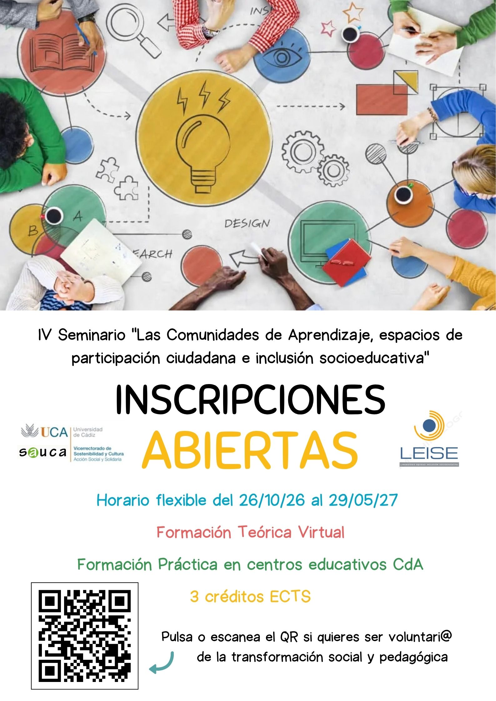 Nueva edición IV Seminario sobre CdA curso 26-27